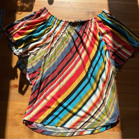 American Rag Flowy Colourful Top - Picture 2 of 12